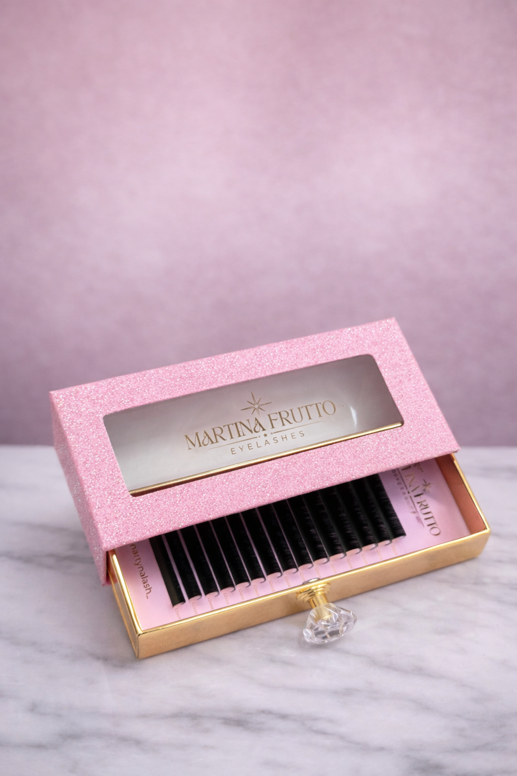 Ciglia Volume Pro – Pink Glitter Box